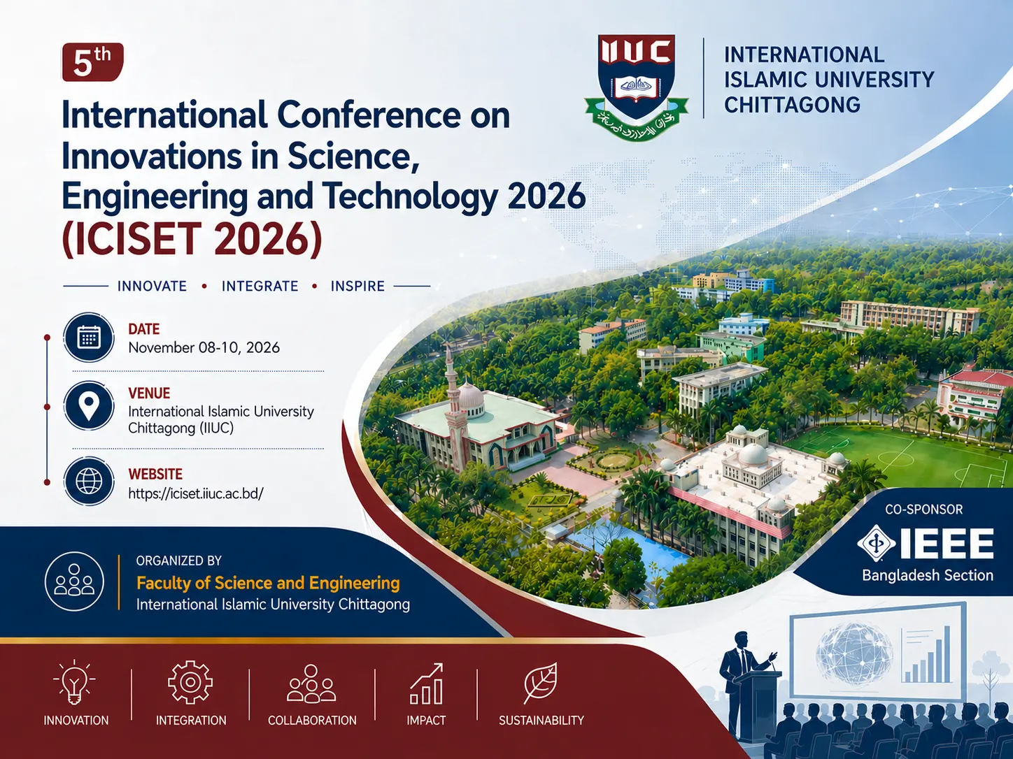5th International Conference on Innovations in Science, Engineering and Technology (ICISET 2026)
